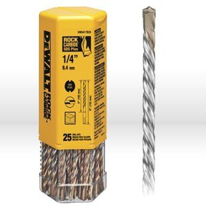 DEWALT Dewalt DW5418B25 Sds Plus Masonry Drill Bit 25 Pack