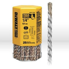 DEWALT Dewalt DW5416B25 Sds Plus Masonry Drill Bit 25 Pack