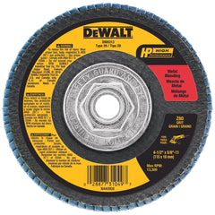 DEWALT Dewalt DW8313 Type 29 Zirconia Flap Disc 4.5in 80 Grit