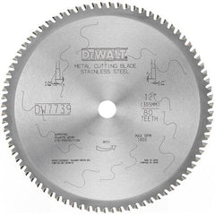 DEWALT Dewalt DW7739 12 Inches 80T Metal Cutting Circular Saw Blade