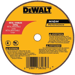 DEWALT Dewalt DW8712 Cut Off Wheel 3x0.035x3/8 in A60T Metal Thin Cut