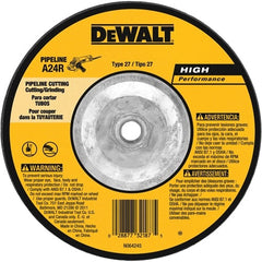 DEWALT Dewalt DW8438 Pipeline Cutting Grinding Wheel