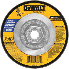 DEWALT Dewalt DW8452H Type 27 Stainless Grinding Wheel 4.5in