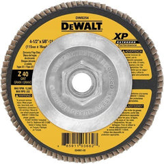 DEWALT Dewalt DW8254 Flap Disc 4-1/2 in Z40 Type 27 Xp