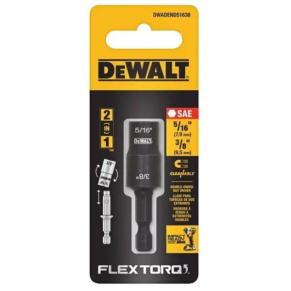 DEWALT Dewalt DWADEND51638 Flextorq Nut Driver Impact Ready