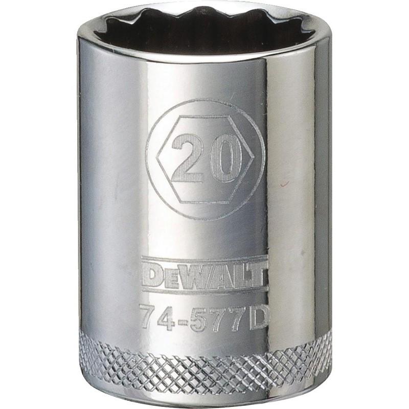 DEWALT Dewalt DWMT74577OSP 1/2 in Drive Standard Socket 12-pt