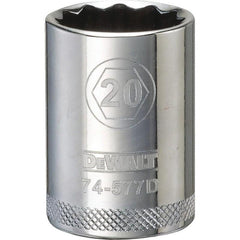 DEWALT Dewalt DWMT74577OSP 1/2 in Drive Standard Socket 12-pt