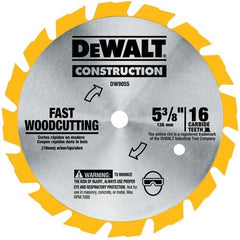 DEWALT Dewalt DW9055 Circular Saw Blade 5-3/8 in 16T Construction