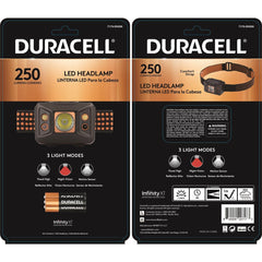 DURACELL Duracell 7173-DH250 Led Headlamp 250 Lumens 3 Modes