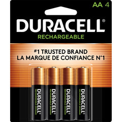 DURACELL Duracell DC1500B4N005 Nimh Rechargeable Aa Batteries 4pk