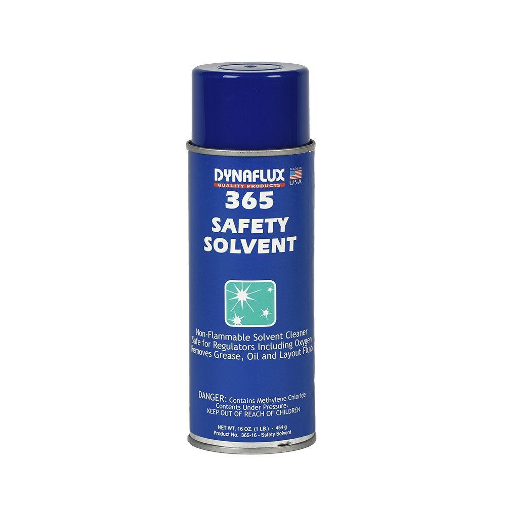 DYNAFLUX Dynaflux 365-16 Safety Solvent Cleaner 16 Oz Aerosol
