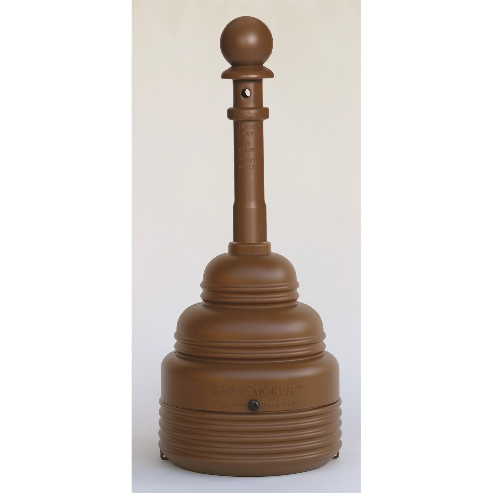 EAGLE GASKET AND PACKING Eagle Gasket and Packing 1208BROWN Safesmoker Receptacle 4 Gal