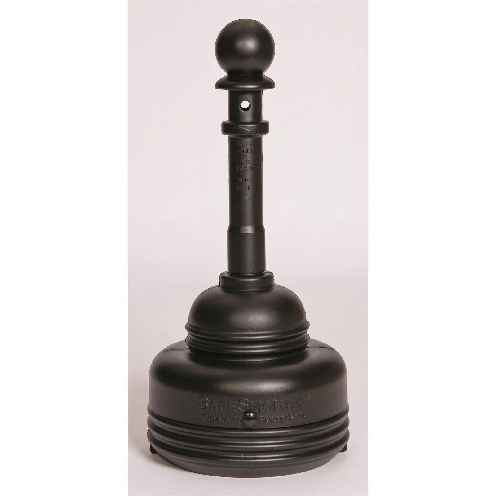 EAGLE GASKET AND PACKING Eagle Gasket and Packing 1206BLACK Safesmoker Receptacle