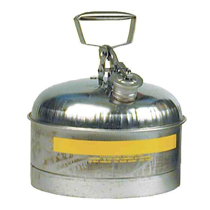 EAGLE GASKET AND PACKING Eagle Gasket and Packing 1313 Stainless Steel Safety Can 2.5 Gal