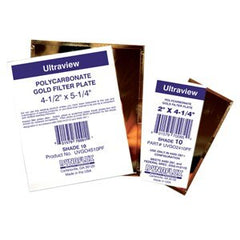 DYNAFLUX Dynaflux UVGO2410PF Gold Filter Plate Shade 10