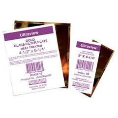 DYNAFLUX Dynaflux UVGO4512GF Gold Glass Filter Plate Shade 12