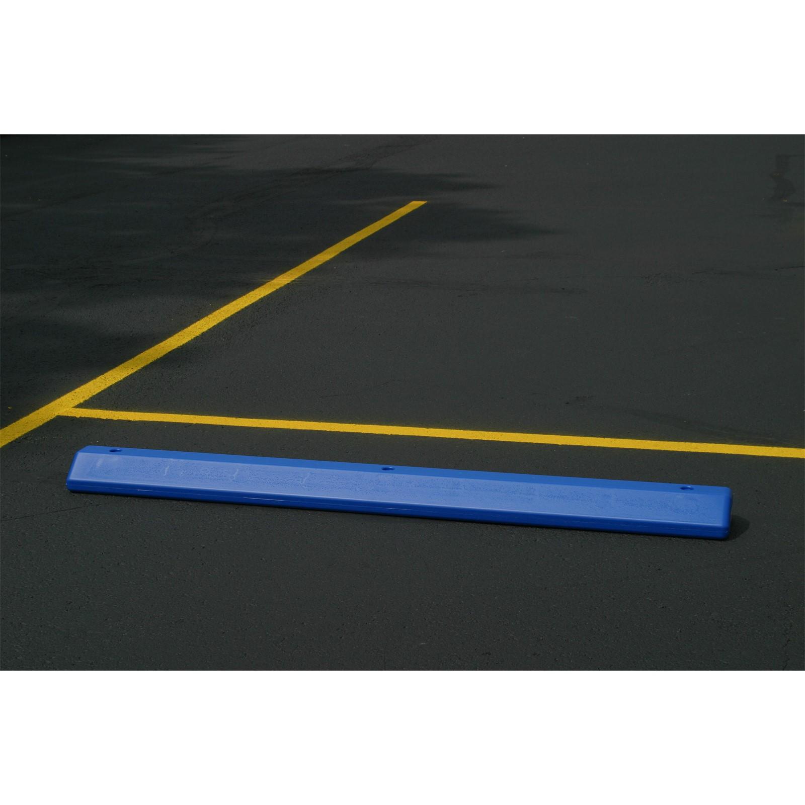EAGLE GASKET AND PACKING Eagle Gasket and Packing 1790B Blue Polyethylene Parking Stop