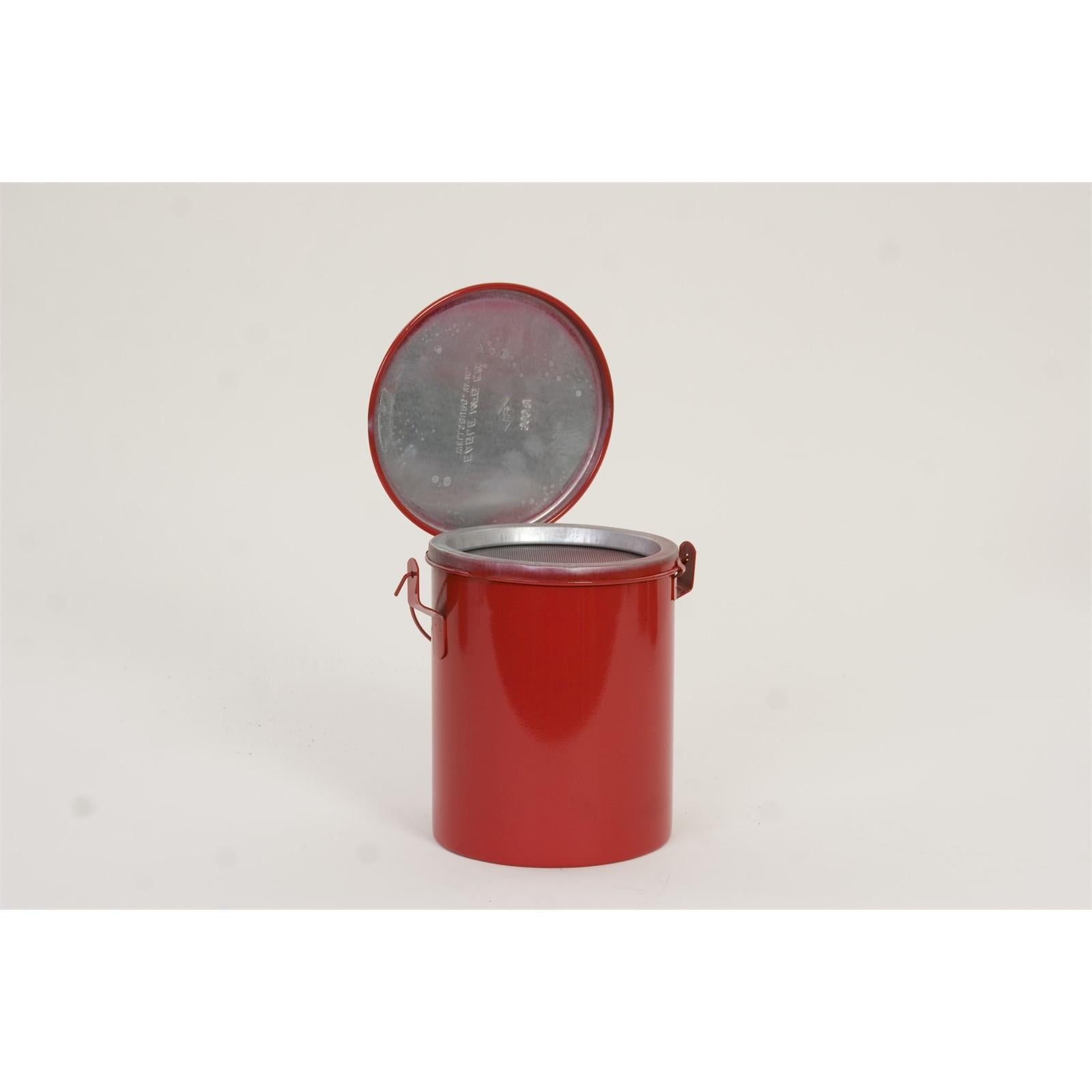 EAGLE GASKET AND PACKING Eagle Gasket and Packing B608 Red Safety Bench Can 8 Qt