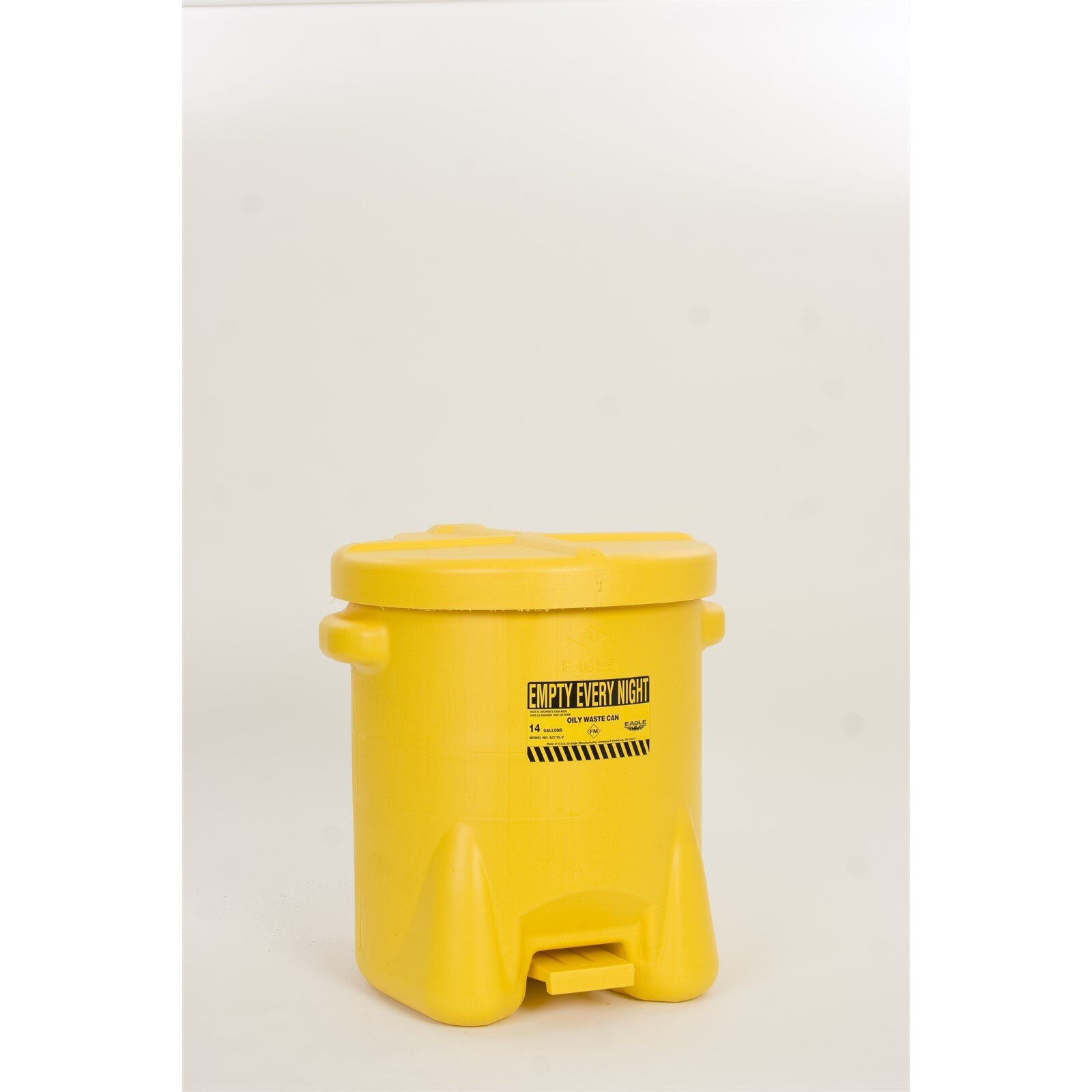 EAGLE GASKET AND PACKING Eagle Gasket and Packing 937FLY Oily Waste Can 14 Gallon