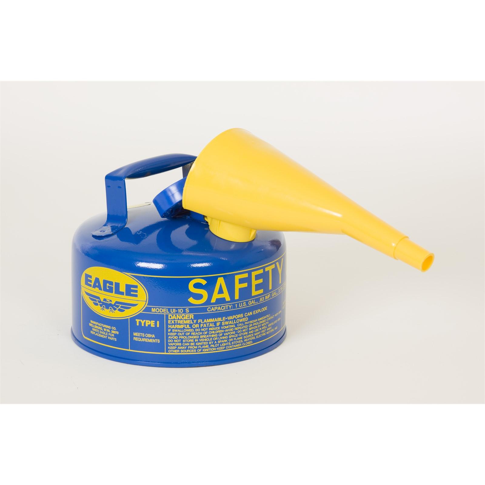 EAGLE GASKET AND PACKING Eagle Gasket and Packing UI10FSB Metal Safety Can 1 Gal