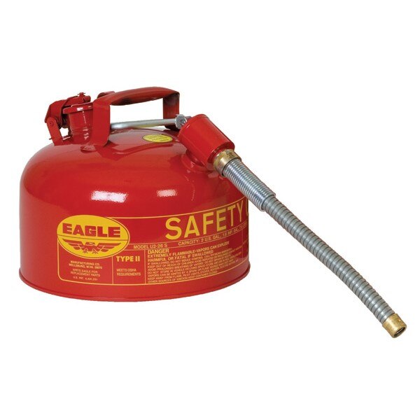 EAGLE GASKET AND PACKING Eagle Gasket and Packing U226SX5RED Type Ii Safety Can 2 Gal
