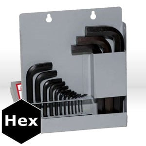 EKLIND Eklind 10118 L-shape Hex Key Set 18 Piece Inch