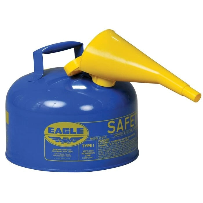 EAGLE GASKET AND PACKING Eagle Gasket and Packing UI25FSB Type 1 Gasoline Safety Can