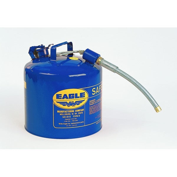 EAGLE GASKET AND PACKING Eagle Gasket and Packing U251SBLU Type Ii Safety Can 5 Gal