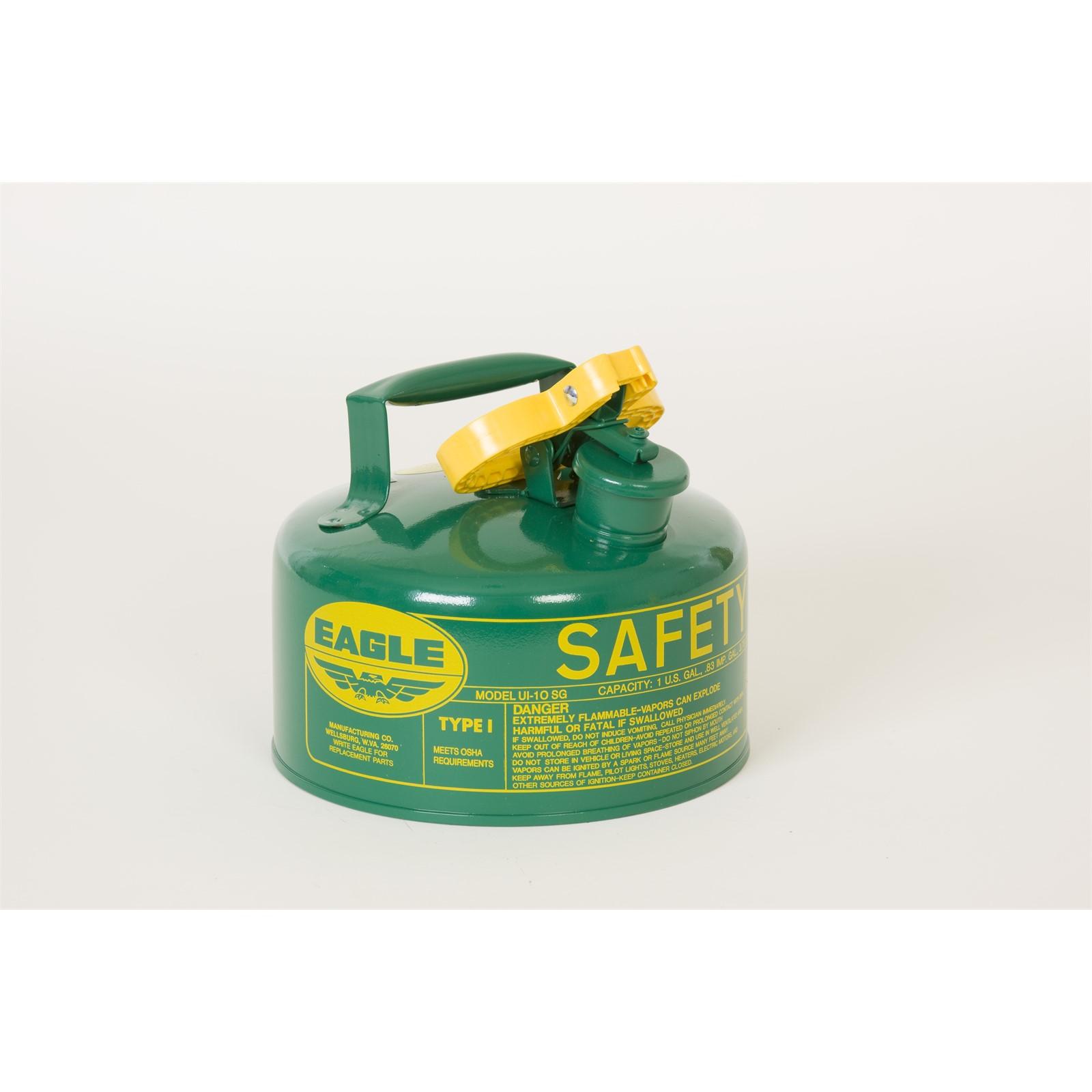 EAGLE GASKET AND PACKING Eagle Gasket and Packing UI10SG Metal Safety Can 1 Gal