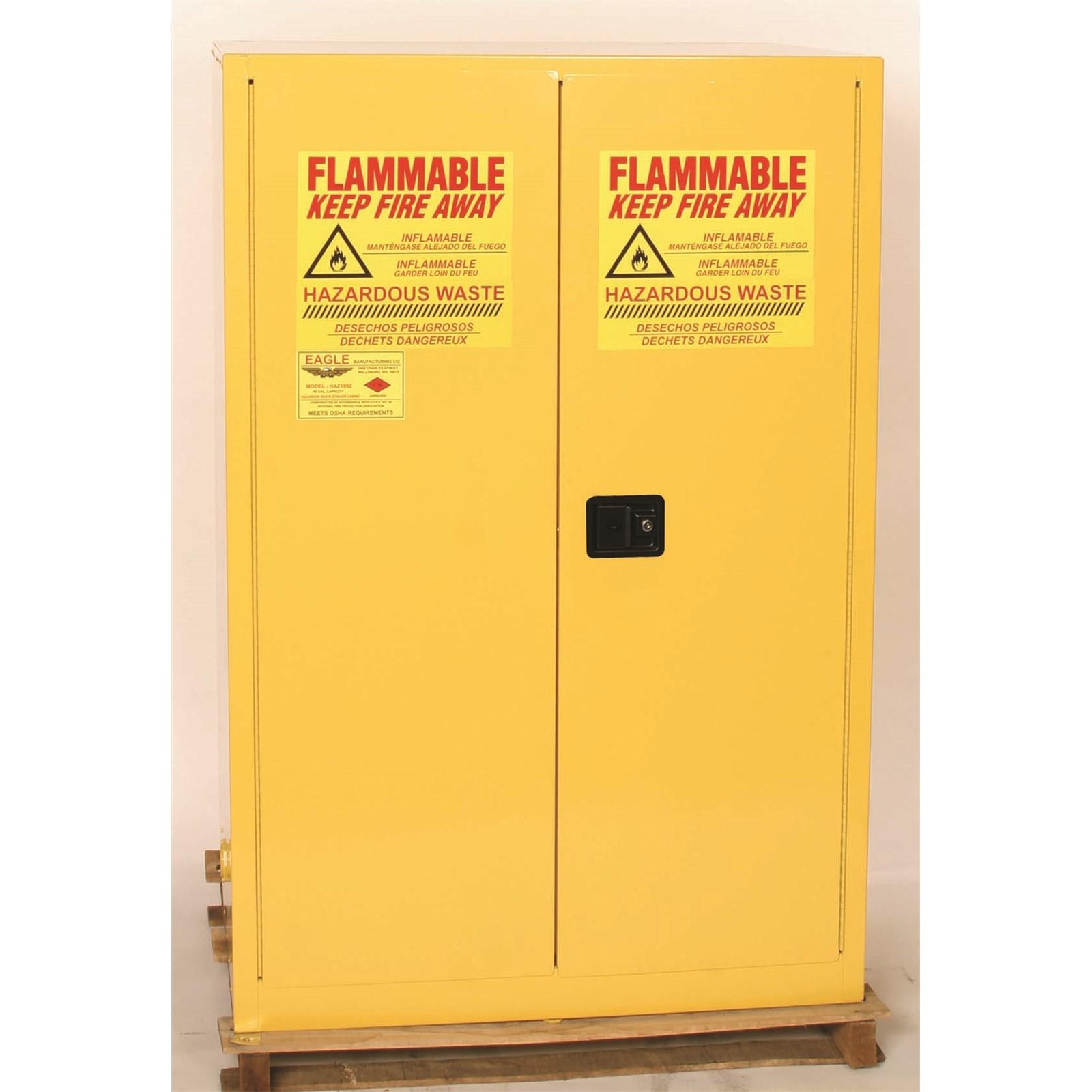 EAGLE GASKET AND PACKING Eagle Gasket and Packing HAZ1992 Hazardous Waste Cabinet