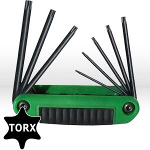EKLIND Eklind 25582 Ergo-fold Torx Key Set T6-T25