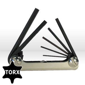 EKLIND Eklind 22572 Fold-up Torx Key Set T6-T20