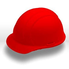 ERB 3M 19364 Full Brim Hard Hat Slotted Red Ansi Z89.1