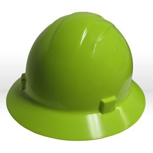 ERB 3M 19222 Full Brim Hard Hat Ratchet Suspension Yellow