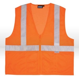 ERB 3M 14636 Hi-viz Safety Vest Ansi Class 2 Xxl Orange