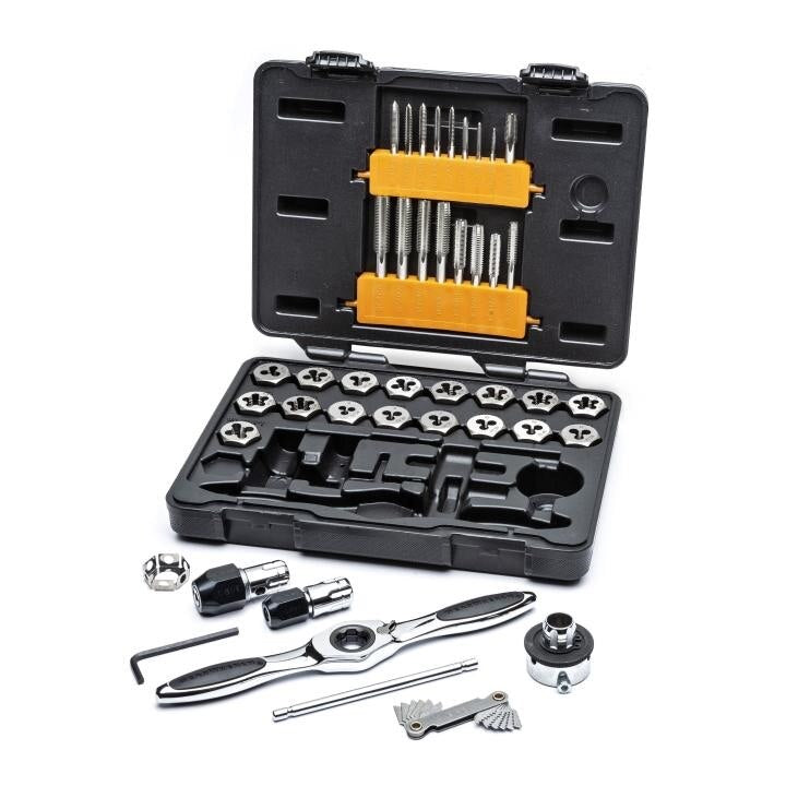 APEX Apex 3885 Ratcheting Tap and Die Set 42 Piece
