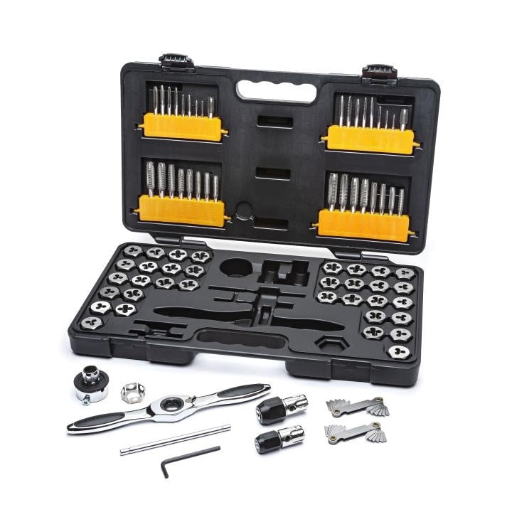 APEX Apex 3887 Ratcheting Tap and Die Set 77 Piece