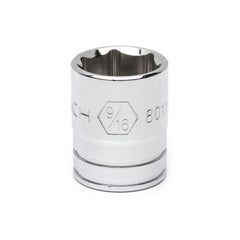 APEX Apex 80114D Socket 1/4 in Drive 6 Point 9/16 in Sae