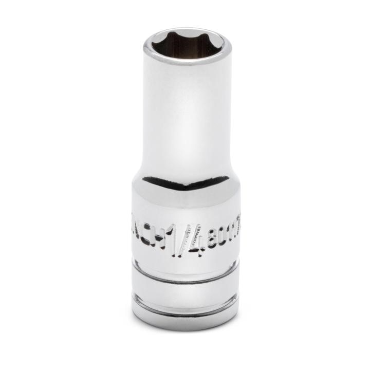 GEARWRENCH Gearwrench 80117S-06 1/4 in Drive 6 Pt 1/4 in Socket