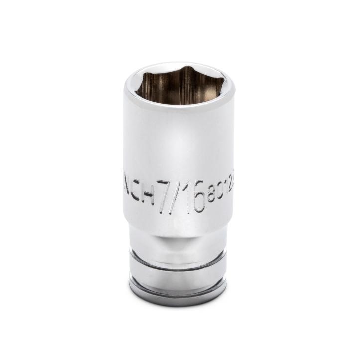 GEARWRENCH Gearwrench 80122S-06 Socket 1/4 in Drive 6 Point 7/16 in