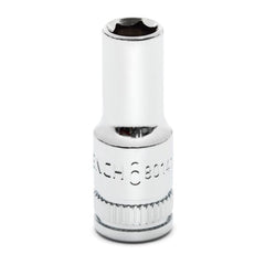 GEARWRENCH Gearwrench 80141S-06 Socket 1/4 in Drive 6 Point 6 Mm