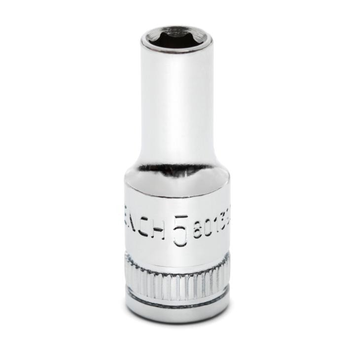 GEARWRENCH Gearwrench 80139S-06 1/4 in Drive 5 Mm 6 Pt Chrome Socket
