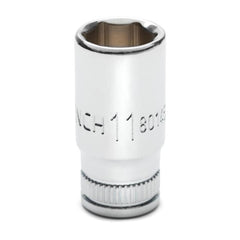GEARWRENCH Gearwrench 80146S-06 Socket 1/4 in Drive 6 Point 11 Mm