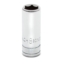 GEARWRENCH Gearwrench 80143S-06 1/4 in Drive 6 Point 8MM Socket