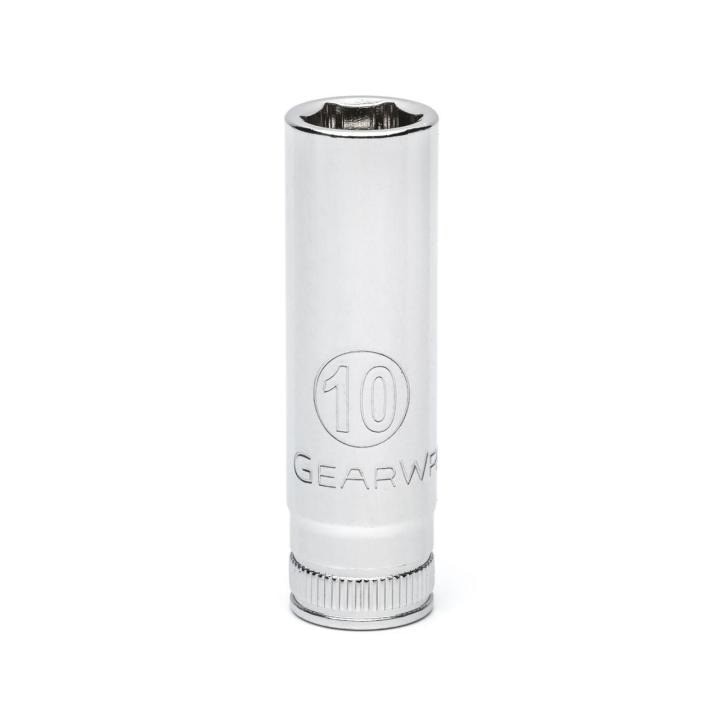 APEX Apex 80145 Socket 1/4 in Drive 6 Point 10 Mm Chrome