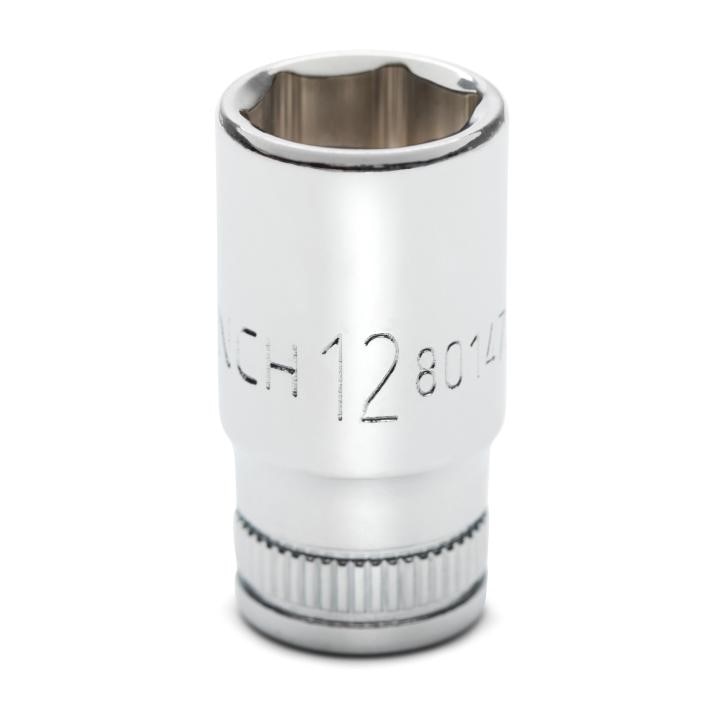 GEARWRENCH Gearwrench 80147S-06 1/4 in Drive 6 Point Socket 12MM
