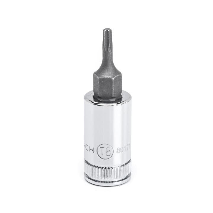 APEX Apex 80171 Torx Bit Socket 1/4 Drive T8