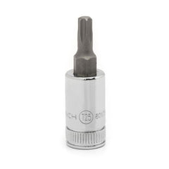 APEX Apex 80175 Torx Bit Socket 1/4 in Drive T25 S2 Steel