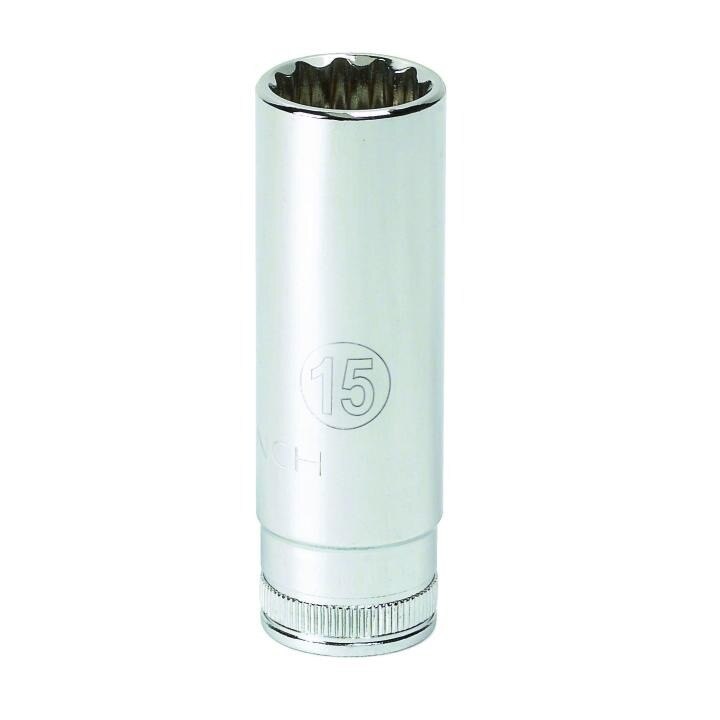 APEX Apex 80233 Socket 1/4 in Drive 12 Point 6 Mm Chrome