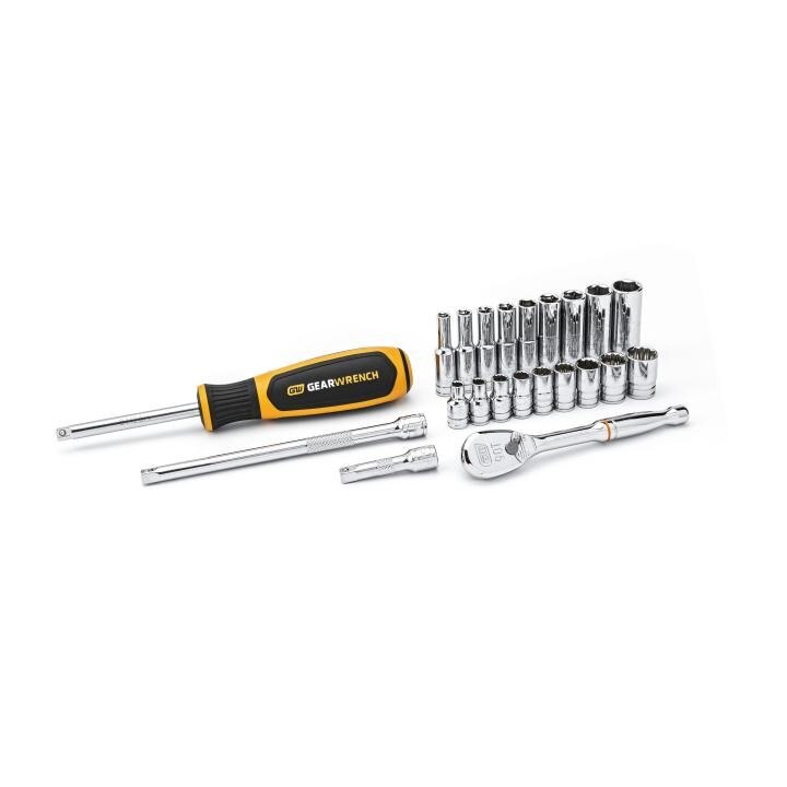APEX Apex 80325 Mechanics Tool Set 1/4 Inch Drive Sae